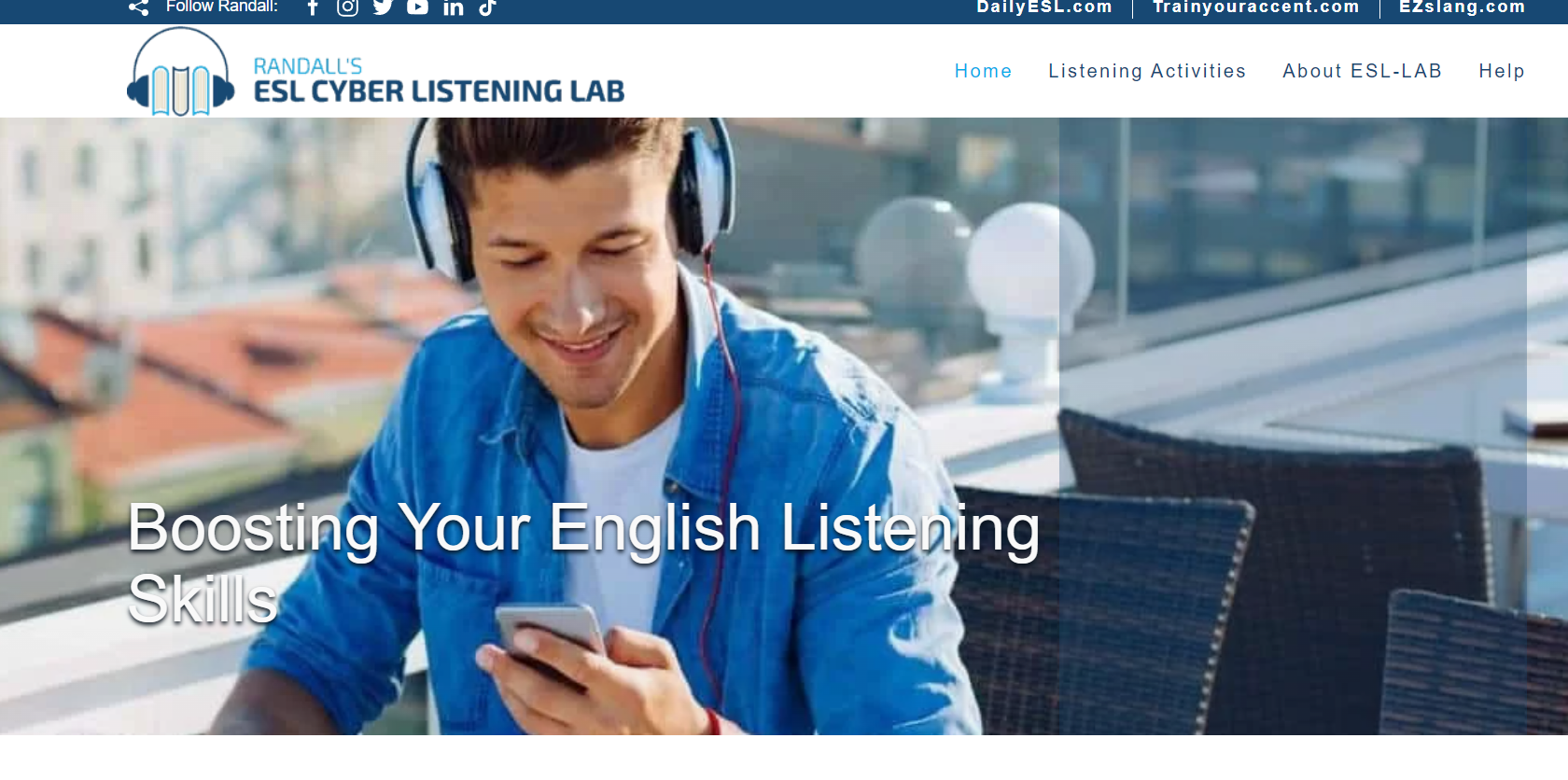 在线英语听力学习网站~